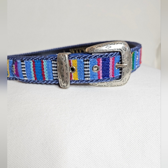 Vintage Elite Acc, Woven Belt W/Western Buckle - Picture 7 of 7